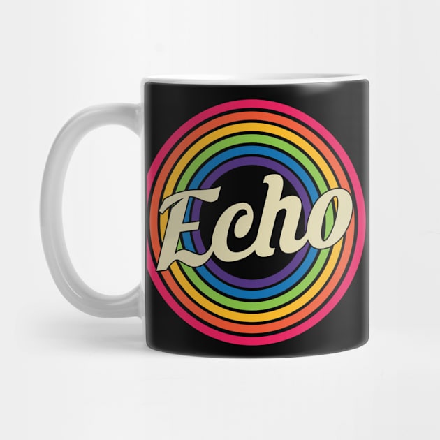 Echo - Retro Rainbow Style by MaydenArt